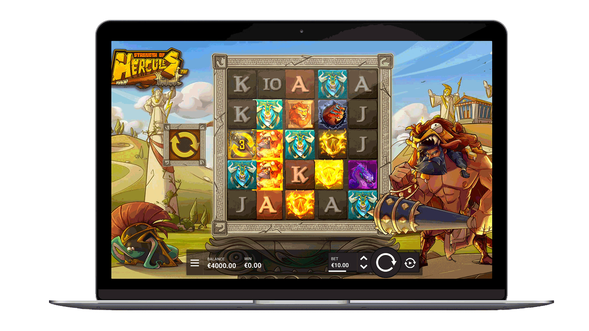 Strength of Hercules by Hacksaw Gaming: Gameplay Explained
