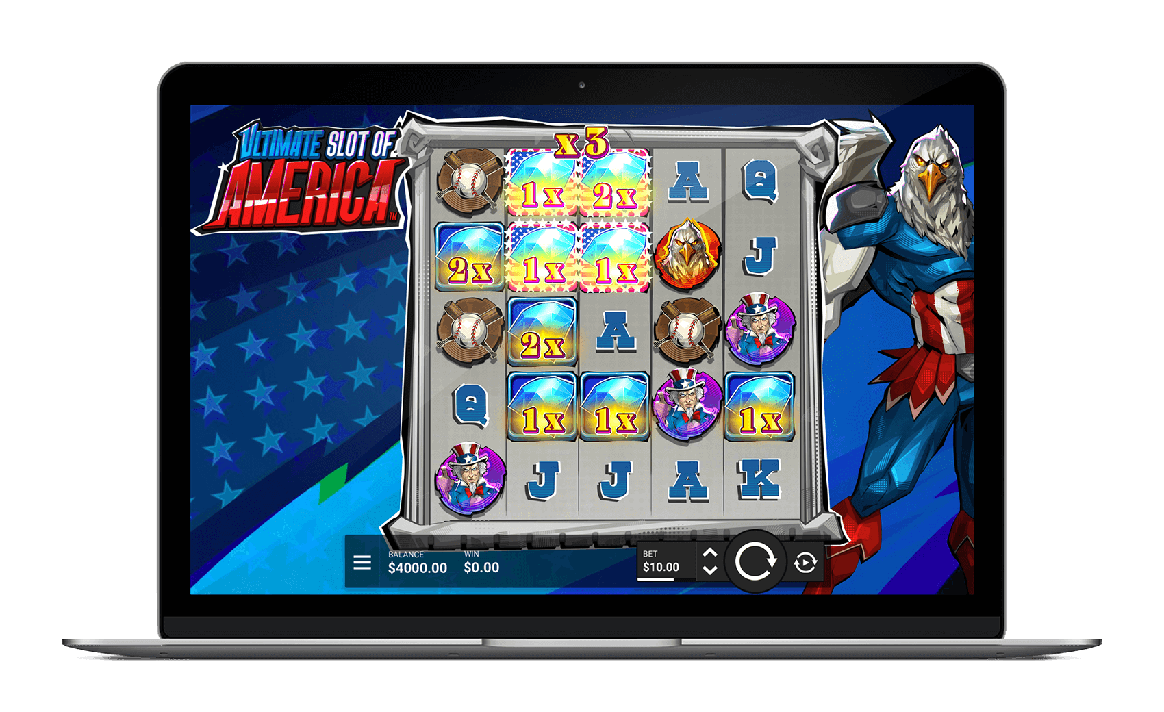 Ultimate Slot of America by Hacksaw Gaming: Gameplay Explained